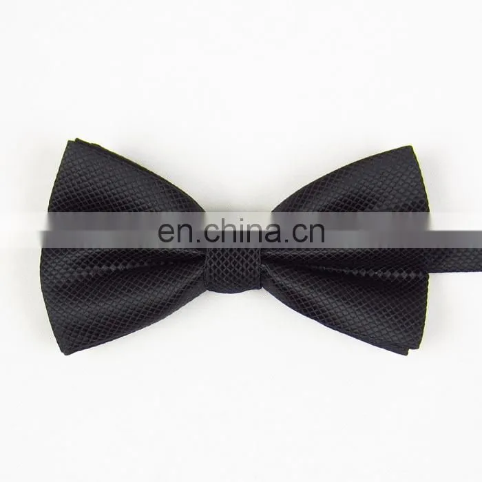 Simple Desaign Cool Classic Black Bow Tie