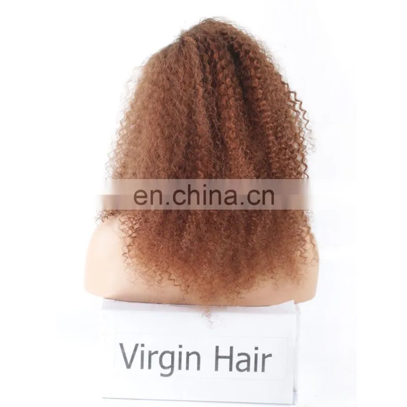 Youtube sex afro kinky curly hair lace front human hair wig