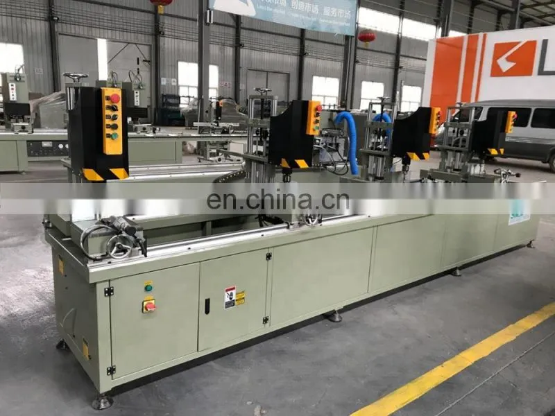 Aluminum Curtain Wall Profile Four Head Combined Drilling Machine