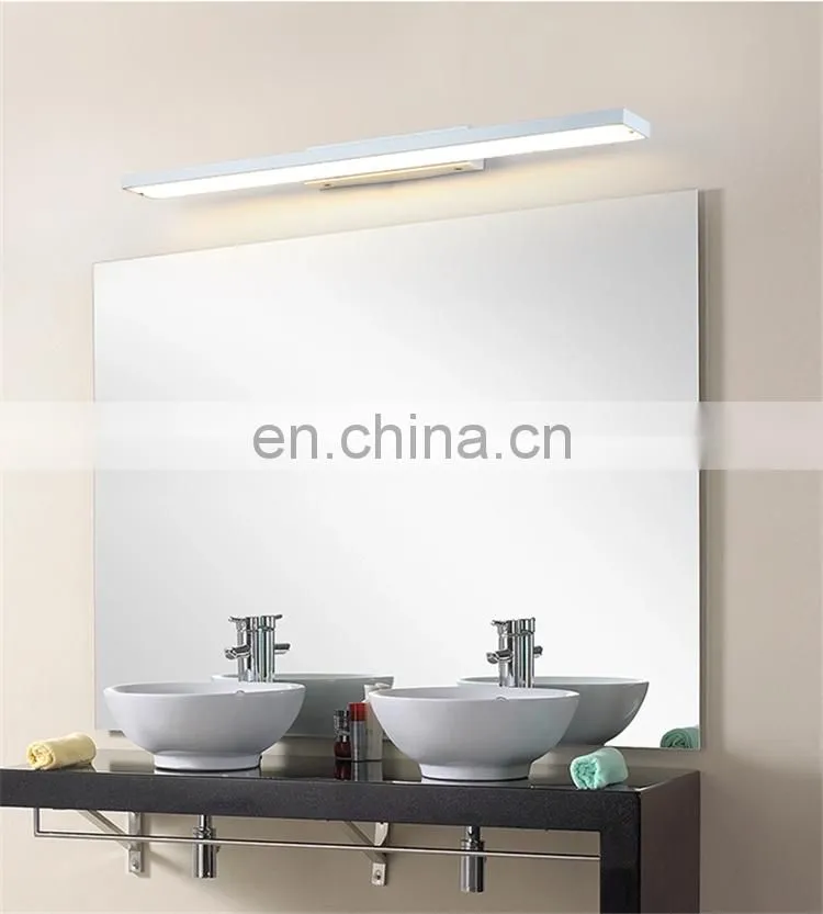 LED wall mounted IP44 waterproof vanity mirror lights for bathroom