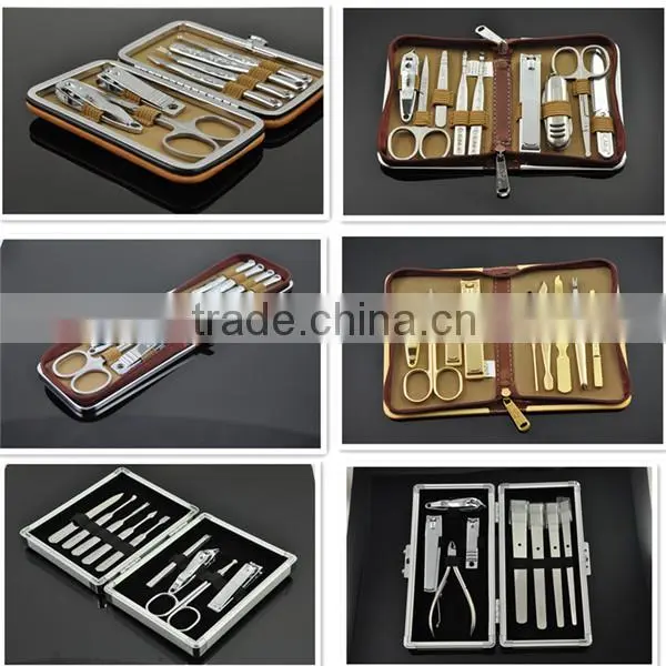 girls manicure set in case girls manicure set with pu box