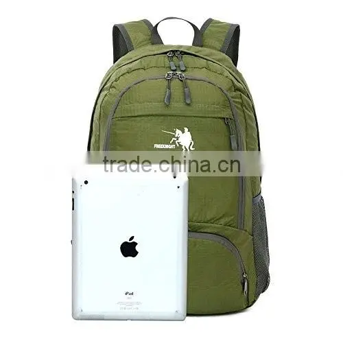 Outdoor Shoulder Bag Nylon Waterproof Backbag 35 L Travel Foldable Backpack