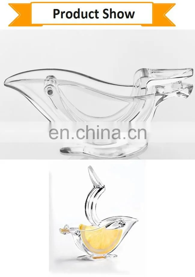 Professional Cheap New Acrylic Lemon Squeezer