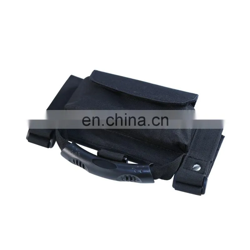 2019 Best Selling Black Grab Handles with Storage Bag For Jeep Wrangler CJ TJ JK JL