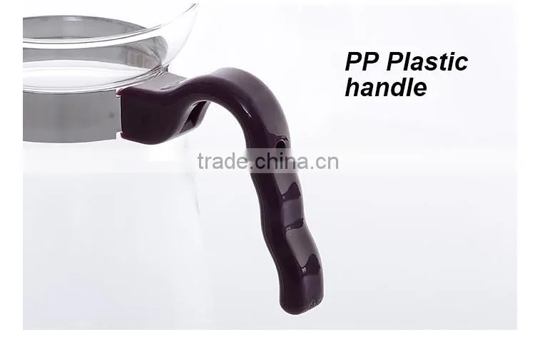 best drinkware for home restaurant OEM factory pyrex glass clear glass water pot