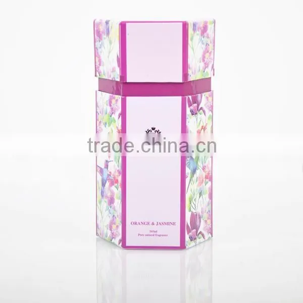 265ml Home fragrance Aroma Reed Diffuser with glass bottle SA-2062