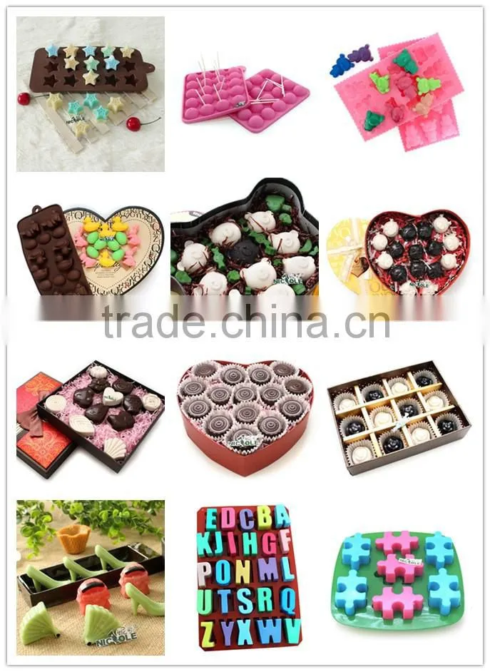 Cartoon Unique Custom Handmade Silicone Mousse Molds