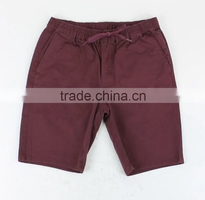 cargo chino shorts/Chino short with custom patch/Chino short with custom leather patch