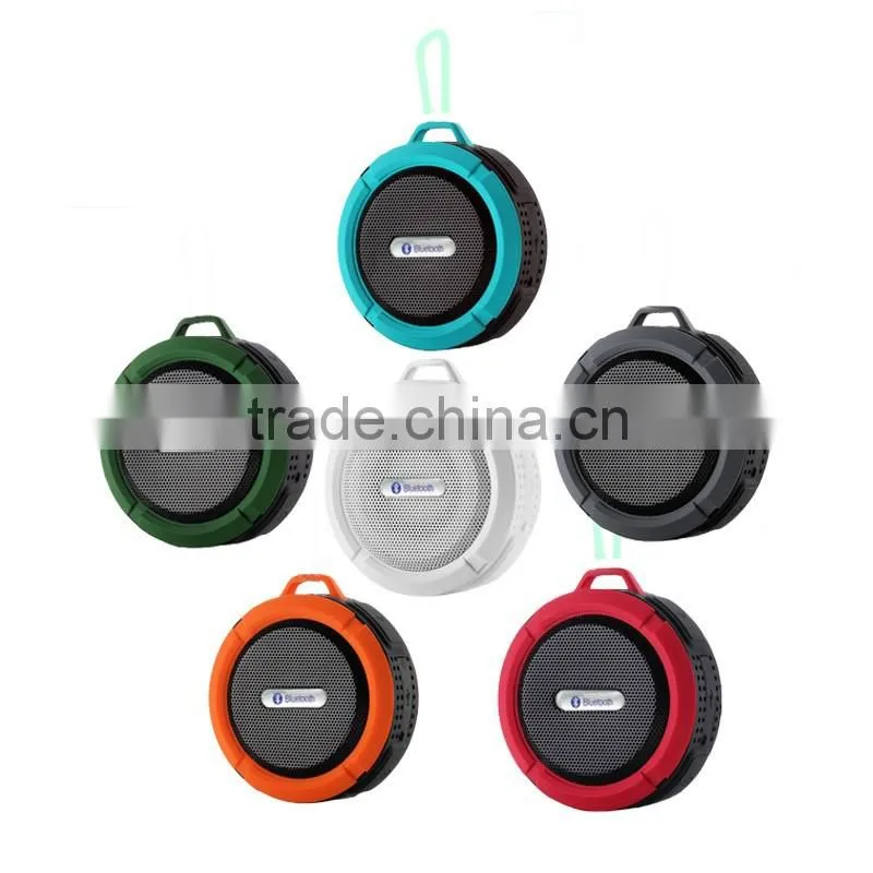 My vision Portable Wireless Bluetooth Speaker C6 Waterproof With One Year Warranty 2016 New Products