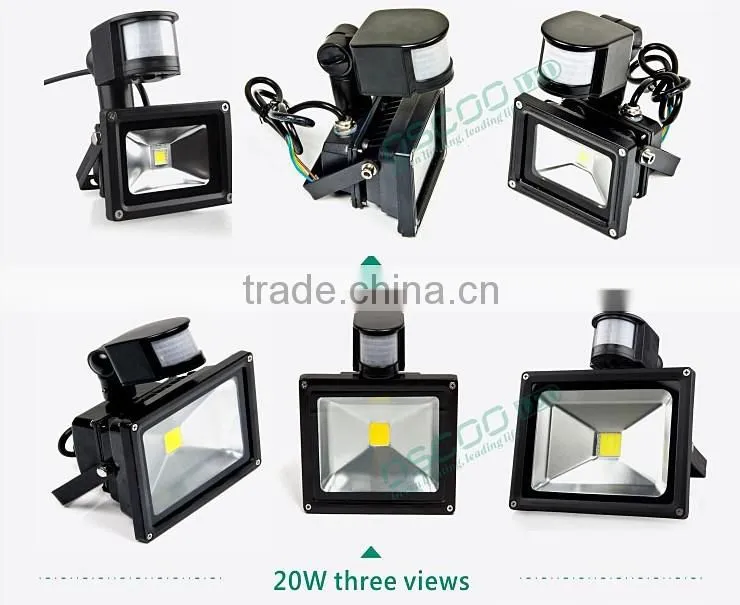 warm white IR Sensor series LED flood light 50W Shenzhen Oscar LED