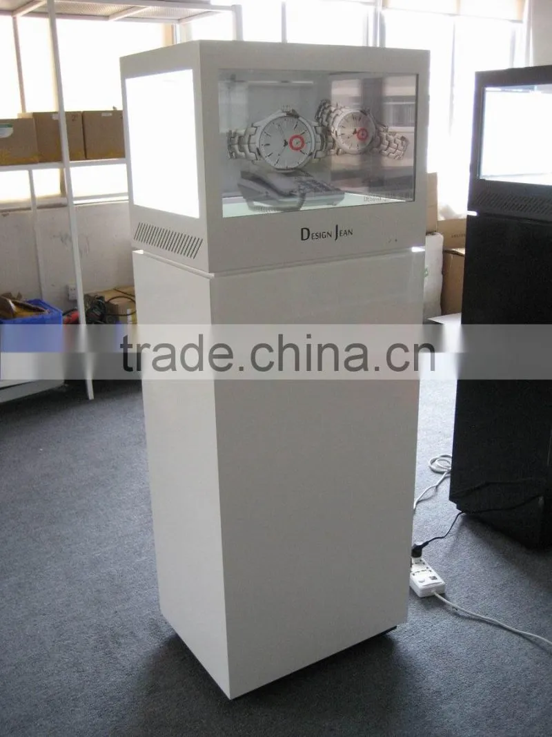 Media Player information display / Advertising touch screen kiosk mall transparent screen digital