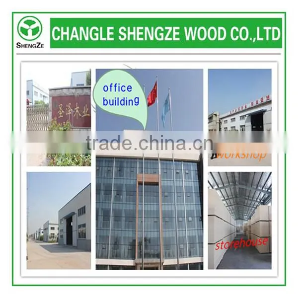 High Quality Colorful 18mm Laminated MDF Board from SHENGZE manufacture