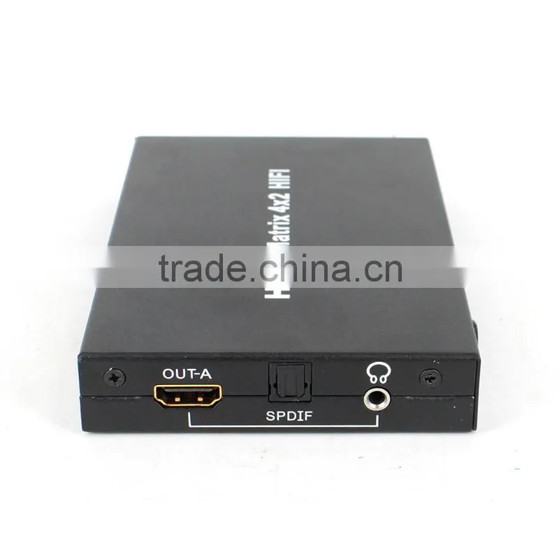 OEM/ODM Ultra 4x2 HDMI Matrix with factory price 1080P