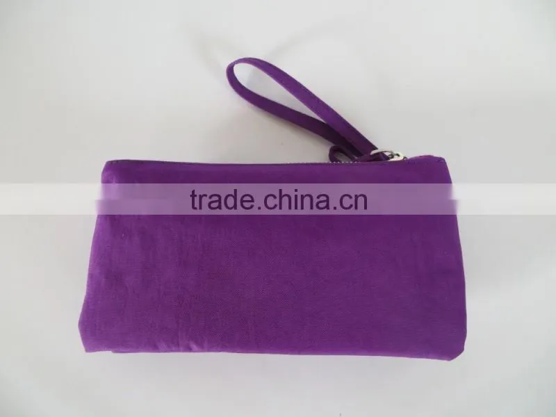 2016 Alibaba purple loyal plain clutch bag women lady