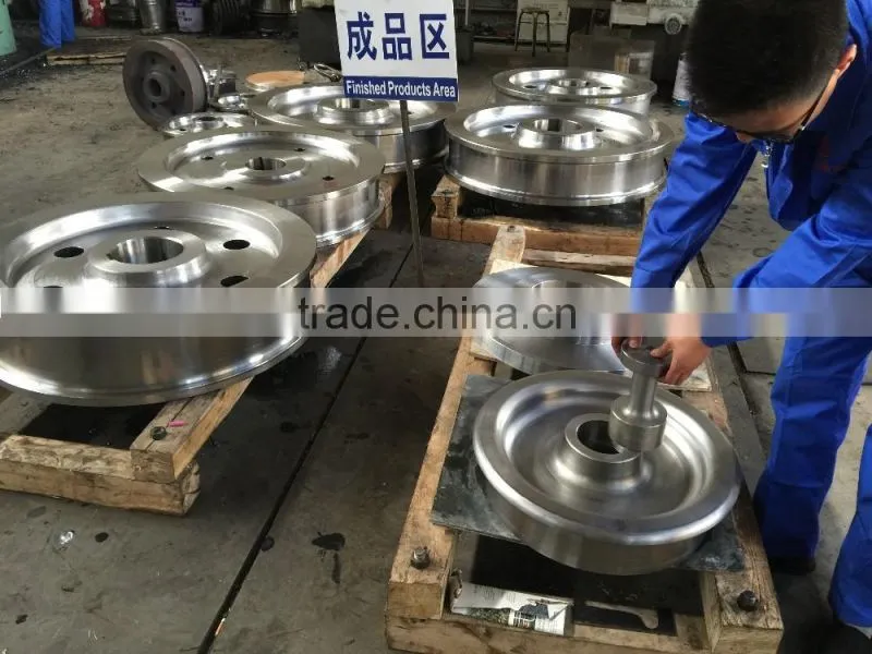Monorail suspension workshop use electric overhead crane wheels