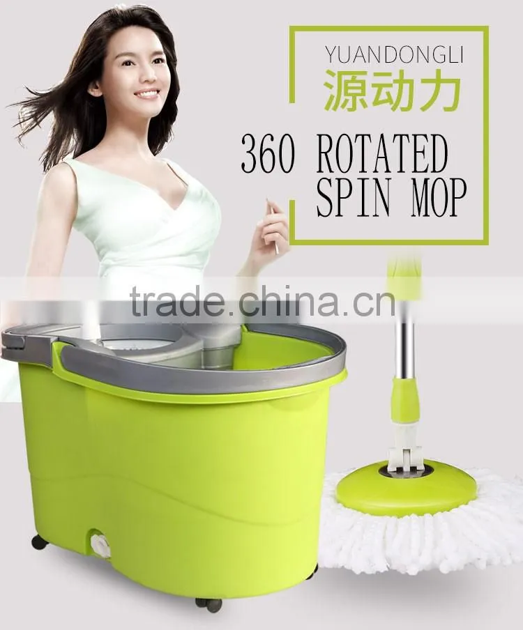 360 cleaning floor mop with removeable basket