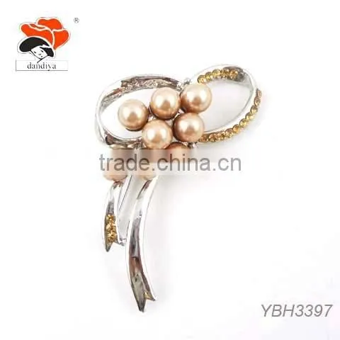 fantasy pearl gift wedding invitation brooch wholesale
