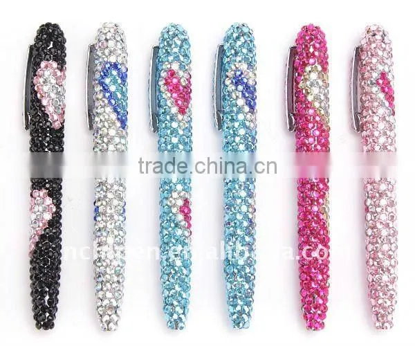 valin Jewel glitter pen pen for promation (va-JE-01)