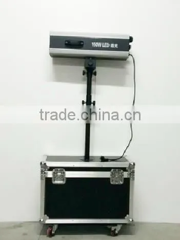 6 color 150w Led follow spot light with Flight case / Flycase / Road case packing