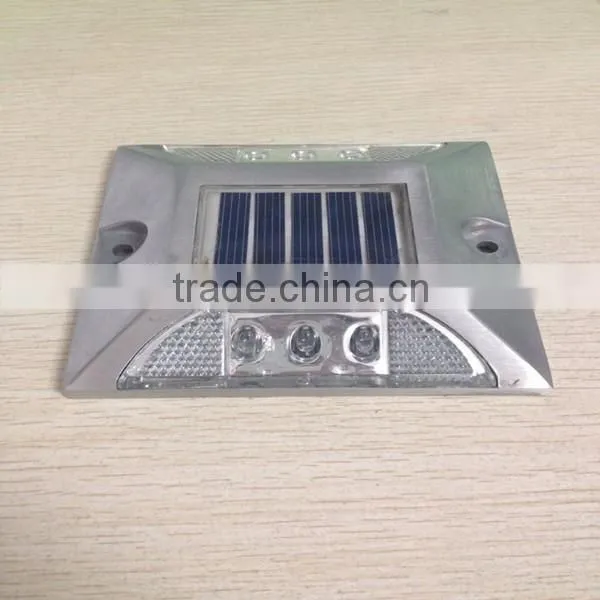 solar LED flashing aluminium road studs