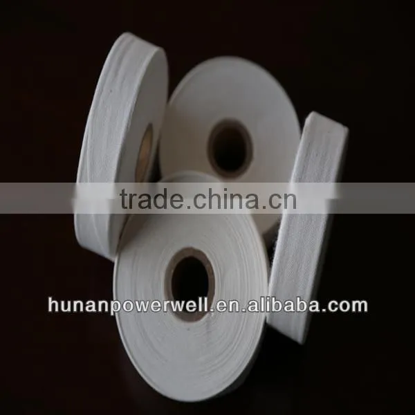 Insulation woven cotton tape for transformers winding