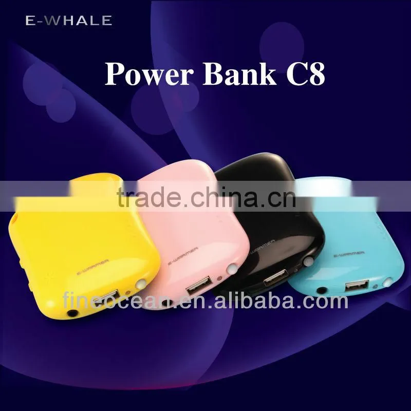 High Quality Emergency Mobile Phone Charger 2400mah