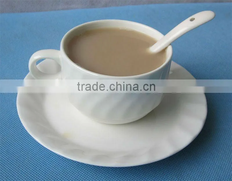 lovely hot sales romantic moka keurig white porcelain coffee cup and saucer