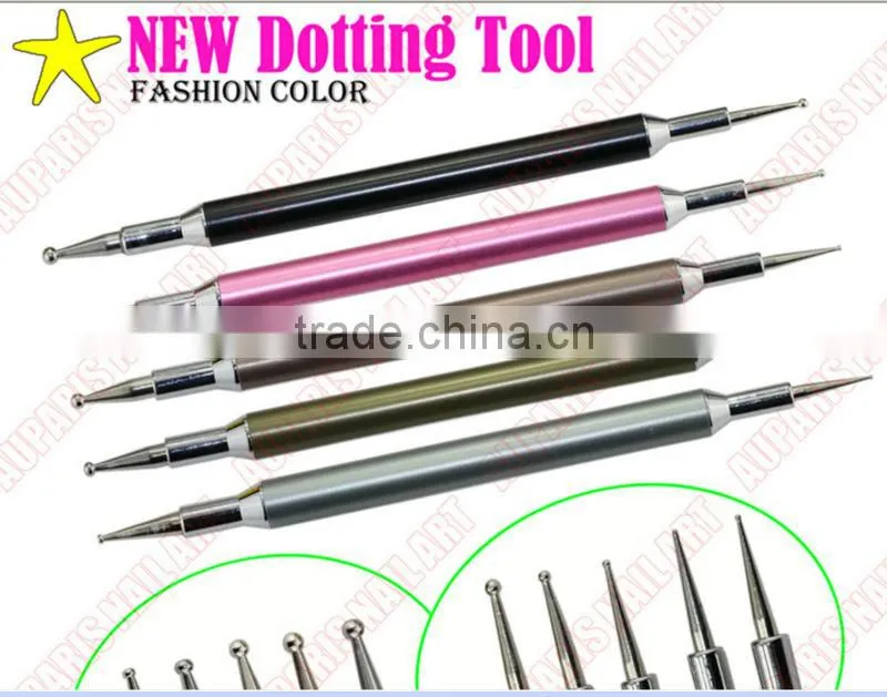 5pcs* 2 Way Nail Art Tool Set PRO Marbleizing nail dotting tool/Nail Dotting Tool