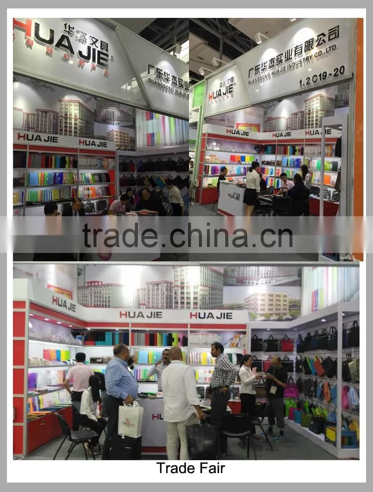 Printed Office supplies promotion a4 plastic zip folder