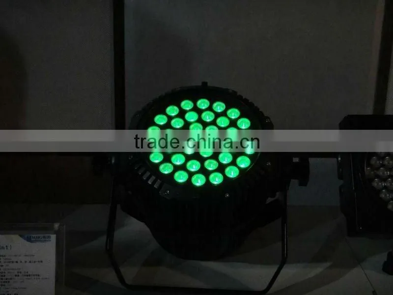 36pcs 3W outdoor waterproof led par stage lighting