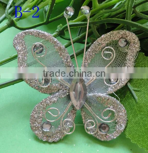 Silk Stocking Butterfly for Home Decoration