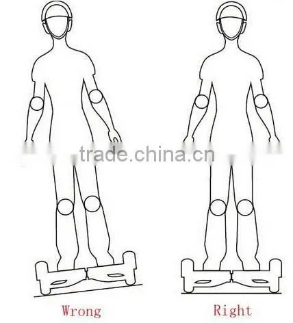 2015 popular item 2 wheel electric self-balanced