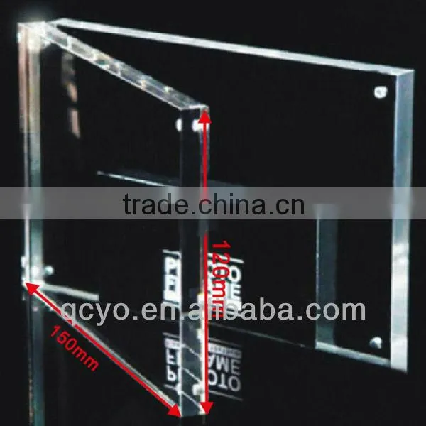 2015 custom pvc or plastic antique photo frame