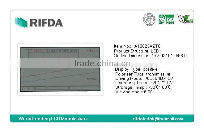 dot matrix graphic monochrome lcd display module