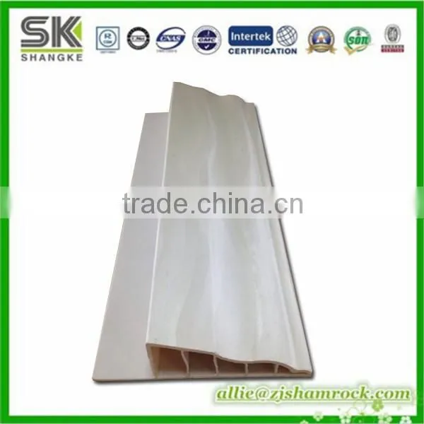 pvc wall skirting / pvc clip / pvc skirting board
