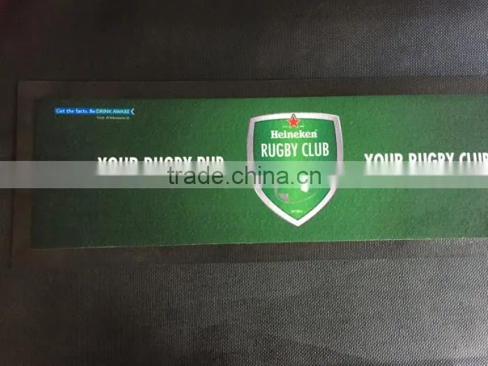 SMETA factory knitted bar runner table beer mat