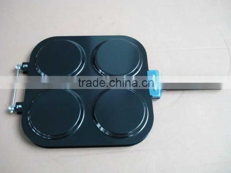 4 Four round shapes simple sandwich pancake mould mold