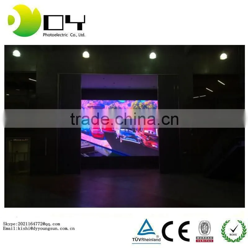 factory price of p6 rgb indoor led video wall screen display module