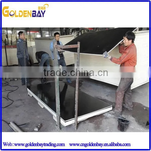 Poplar core film faced shuttering plywood