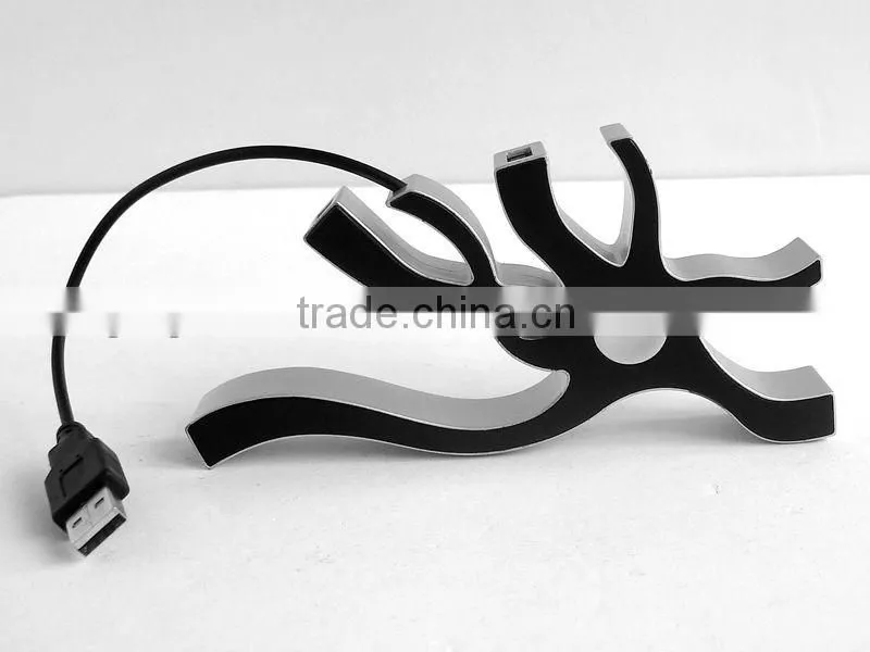 Factory supply portable fashional cute usb por hub suppliers power adapter hub manufacturer super speed 7 port