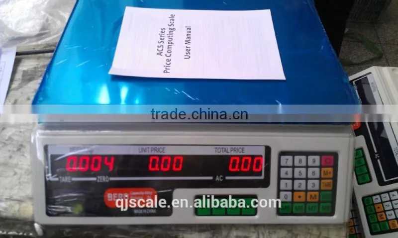 electronic digital price computing scale for market useage or household
