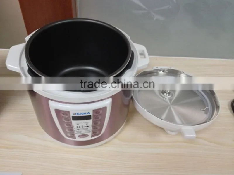 Stainless Steel Electric Multi Pressure Cooker with Nice Design