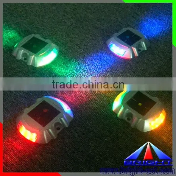 4LED or 6LED Solar Road Marker,,Solar Road Stud,Aluminum LED Solar Road Stud