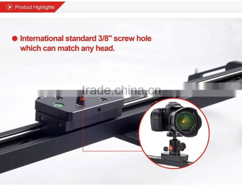 Kingjoy Popular aluminum mini slider for SLR or DSLR camera VM-150