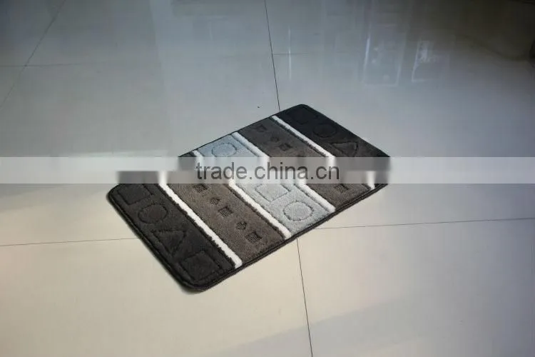 door mat Anti-slip door mat with TPR room mat
