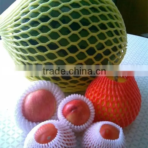 EPE foam sleeve net for fruit packaging