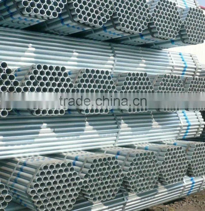 ISO 9001 CERTIFIED galvanized steel pipe
