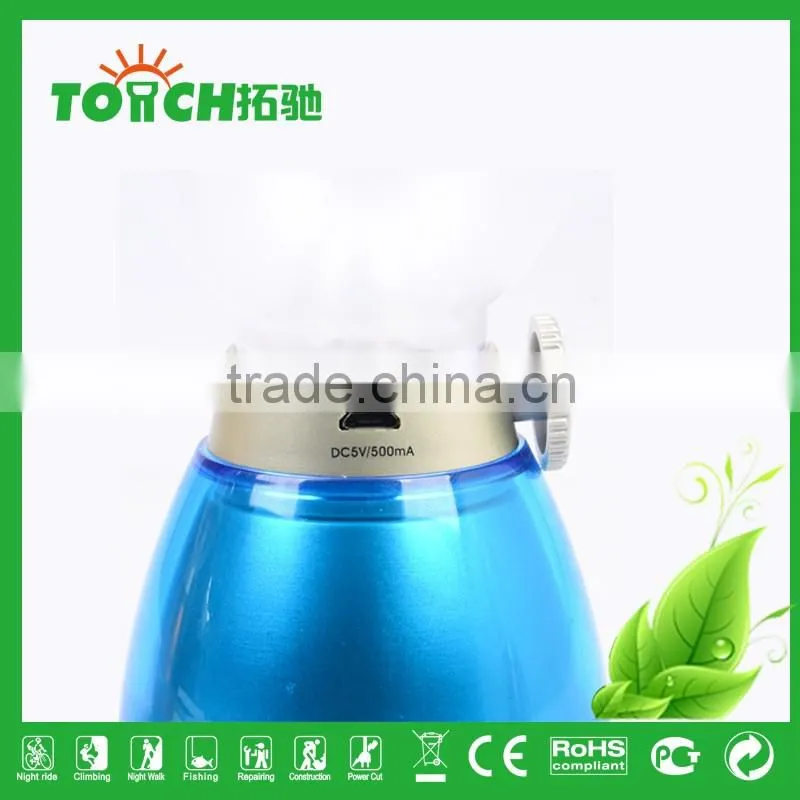 New Design Wind Switch Camping Light 3 Colors Gold Blue Pink Color Vintage Kerosene Design CFL Fashion Design Light Lamp