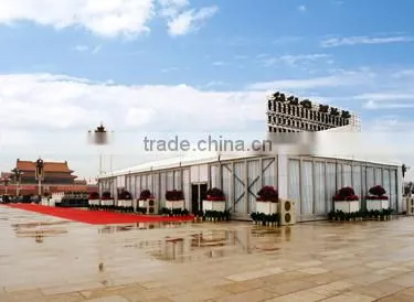 25x45m Glass Wall Panel Tend ; Glass Wedding tentage