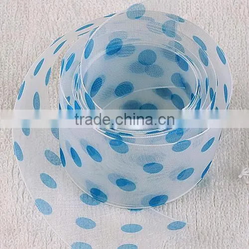 Beautiful Colored Organza Ribbon for Decoration